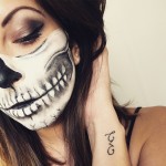 Halloween Skull Makeup ! 2015