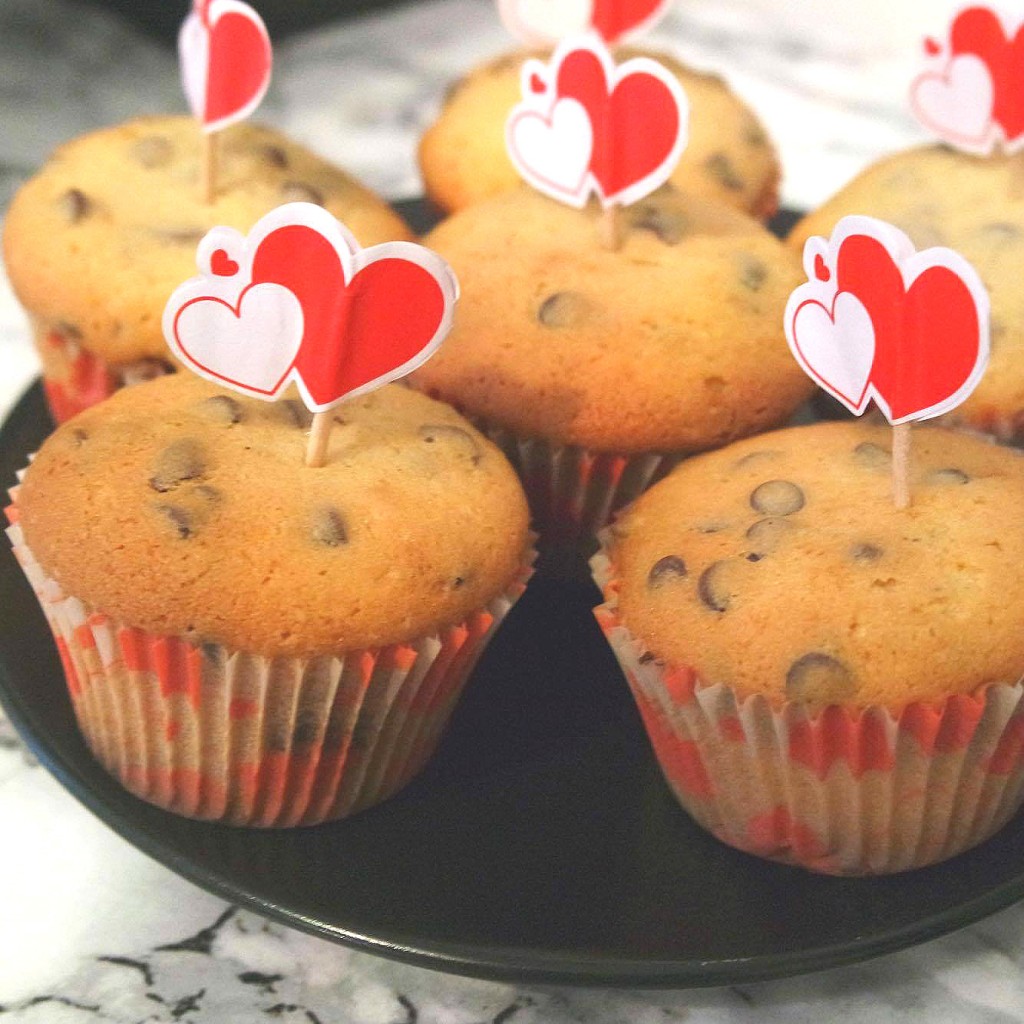 muffins au cœur Nutella