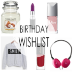 My Birthday Wishlist !